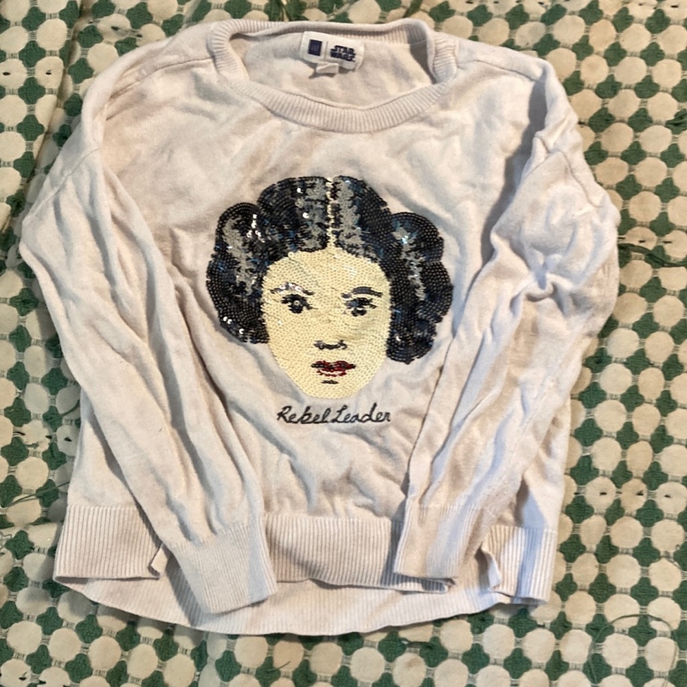 Princess Leia gap sweater